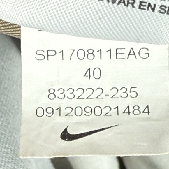 Nike Golf Tan‎ Flex Flat Front Performance Core Tech Shorts Men's Size 40 833222 - Picture 4 of 9